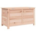 vidaXL Boîte à coussins d'extérieur 100x50x56 cm Bois de sapin massif