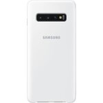 Samsung clear view cover s10 - blanc