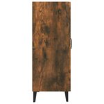 vidaXL Buffet chêne fumé 69 5x34x90 cm bois d'ingénierie