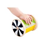 Hape E0139 - Tambour rotatif en bois avec miroir