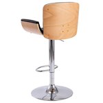 vidaXL Tabouret de bar Noir Similicuir