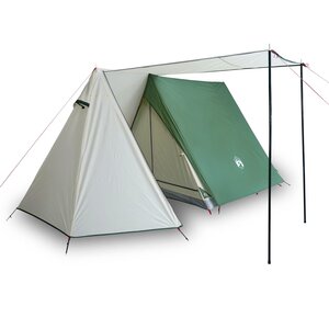 vidaXL Tente de camping 3 personnes vert imperméable