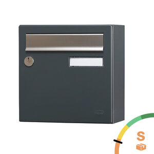Boite aux lettre  Allure compact gris anthracite 7016M
