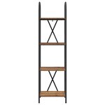 vidaXL Étagère Bois ancien 40 x 30 x 146 cm Bois d'ingénierie