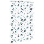 vidaXL Store enrouleur de douche avec cassette largeur du tissu 156 cm