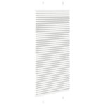 vidaXL Store plissé gris clair 60x150 cm largeur du tissu 59 4 cm