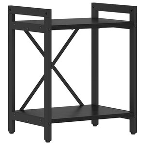 vidaXL Bibliothèque Chêne noir 40 x 30 x 48.5 cm Bois d'ingénierie