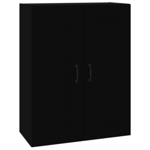 vidaXL Armoire murale suspendue Noir 69 5x32 5x90 cm