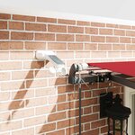 vidaXL Tissu de auvent Rouge 400 × 300 cm Polyester
