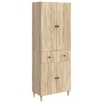 vidaXL Ensemble de Meubles 2 Pièces 66 x 34 5 x 90 cm Bois d'ingénierie