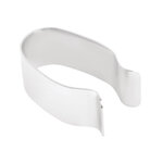 Pince-serviette - lot de 10 - olympia - inox 49x27mm