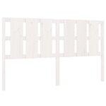 vidaXL Tête de lit blanc 185 5x4x100 cm bois massif de pin