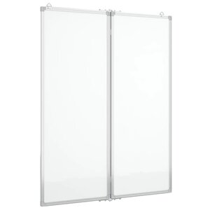 Tableau magnétique panneau écriture école maison bureau pliable 80 x 100 x 1 7 cm aluminium 02_0045531
