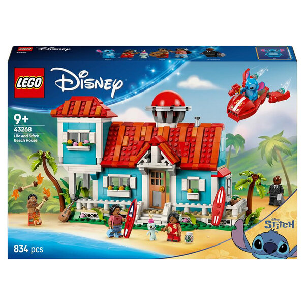 Maison de Plage Lilo et Stitch LEGO® Disney™ - Ensemble de Construction 43268