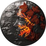 Pièce de monnaie en Argent - Cuivre 2000 Francs g 1000 (1 Kg) Cu - 62.2 (2 Oz) Ag Millésime 2025 WHISPERS OF THE MAPLE AUTUMN