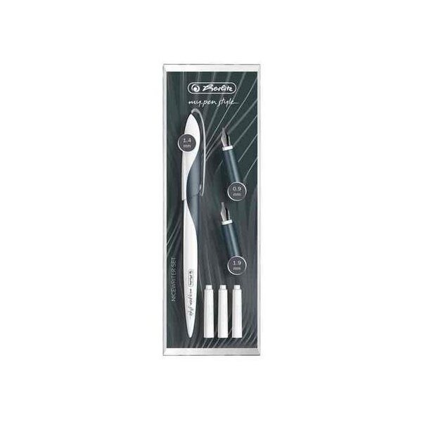Kit de calligraphie my.pen Nicewriter Luxuriouse 3 Plumes Noir HERLITZ