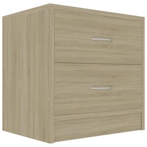 vidaXL Table de chevet Chêne sonoma 40x30x40 cm Bois d'ingénierie