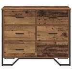 vidaXL Commode Autre Bois Ancien 91 x 35.5 x 74.5 cm Bois d'ingénierie