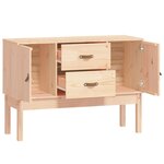 vidaXL Buffet 110x40x78 cm Bois massif de pin