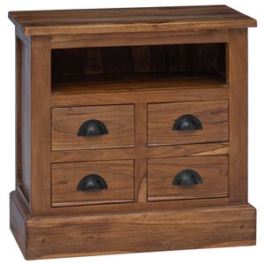 vidaXL Armoire de rangement avec tiroir Naturel 60 x 30 x 60 cm