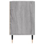 vidaXL Meuble TV sonoma gris 69 5 x 30 x 50 cm bois d'ingénierie