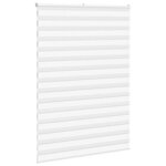 vidaXL Store zèbre blanc 165x230 cm largeur du tissu 160 9cm polyester