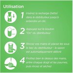 Flacon de 250 ml Recharge Savon No Touch Aloe Vera DETTOL