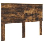 vidaXL Tête de lit Chêne fumé 150 cm Bois d'ingénierie