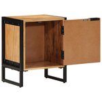 vidaXL Table de Chevet 40x30x50 cm Bois Massif Acacia