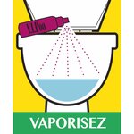 V.I.Poo Désodorisant WC Fruity Pin-Up spray de 55 ml AIR WICK