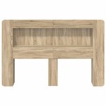 vidaXL Cabinet de Tête de Lit Chêne Sonoma Bois d’ingénierie