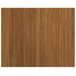 vidaXL Tapis rectangulaire marron 80x100 cm bambou