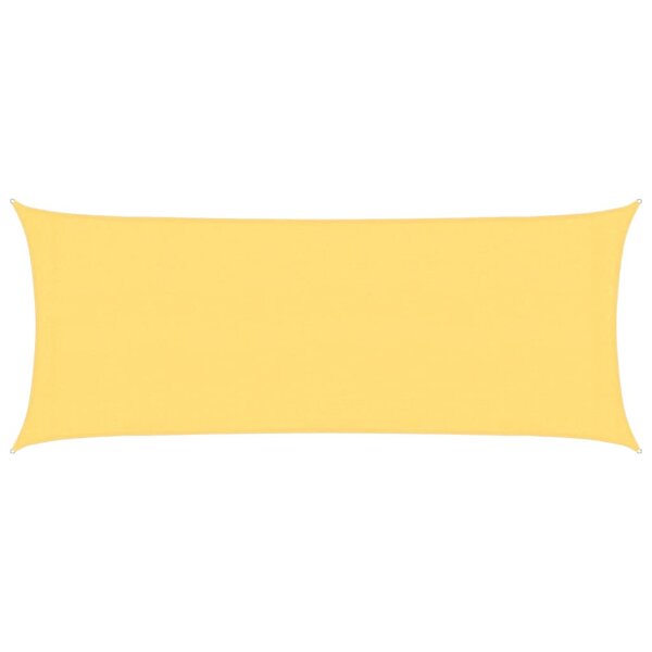 vidaXL Voile d'ombrage 160 g/m² Beige 2x5 m PEHD