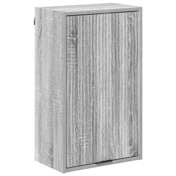 vidaXL Cabinet de salle de bain Gris Sonoma 39 x 23 5 x 65 cm