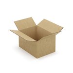 Caisse carton brune double cannelure à montage instantané raja 35x25x20 cm (lot de 20)