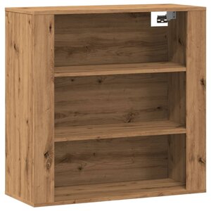 vidaXL Armoire murale chêne artisanal 80x33x80 cm bois d'ingénierie