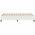 vidaXL Lit à lattes Crème 120 x 190 cm Tissu en velours côtelé