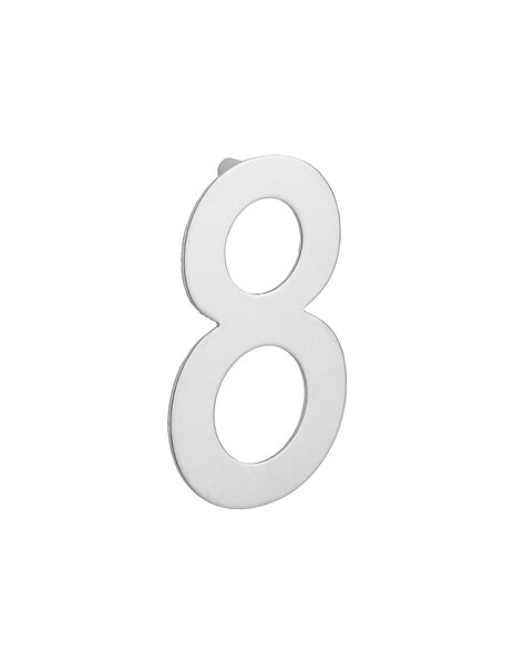 THIRARD - Chiffre 8 à visser  inox  H.100mm