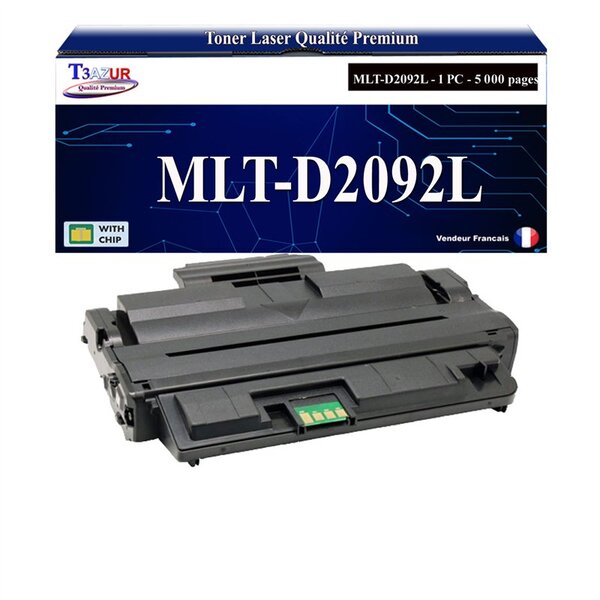T3AZUR - Toner compatible avec Samsung MLT-D2092L MLTD2092L pour Samsung SCX4825FN SCX4826FN SCX4828FN SCX4828FNK SCX4828FNKG SCX4828HN SCX4829FD