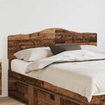 vidaXL Tête de lit Bois Ancien 150 cm Bois d'ingénierie