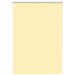 vidaXL Store enrouleur occultant jaune largeur du tissu 110 7 cm