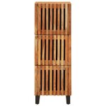vidaXL Buffet haut 40x34x110 cm bois massif d'acacia