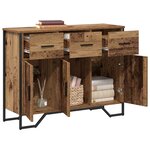 vidaXL Buffet Bois ancien 97 x 32.5 x 74.5 cm Bois d'ingénierie