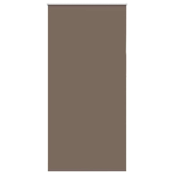 vidaXL Store enrouleur occultant café 105x210cm largeur du tissu
