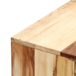 vidaXL Meuble TV 100 x 30 x 33 cm Bois de récupération massif