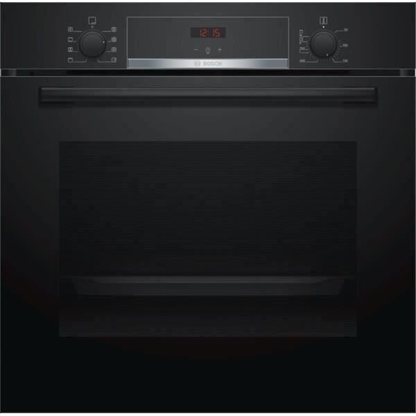 Bosch hba553ba0 - four électrique encastrable - air pulsé 3d+ - 71l - nettoyage ecoclean - a - noir