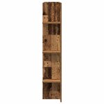 vidaXL Meuble TV Bois ancien 152 x 22 x 113 cm Bois d'ingénierie