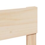 vidaXL Cadre de lit sans matelas 180x200 cm bois massif de pin