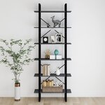 vidaXL Armoire haute Gris 80x30x210 cm Bois de pin solide