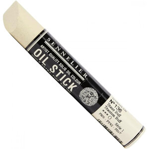 Oil Stick Sennelier Titane BUFF n°136 – bâton de peinture à l'huile 38 ml